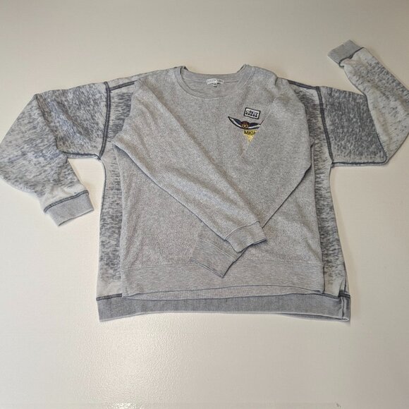 chica-d Size Small *Oversized! Gray Burnout Sweatshirt *Medium, Large - Picture 11 of 11